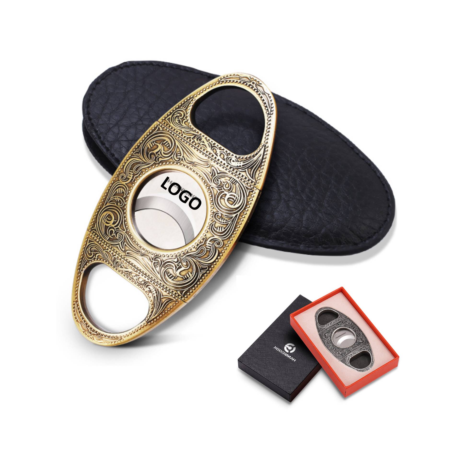 Vintage Style Cigar Cutter Gift Box 2