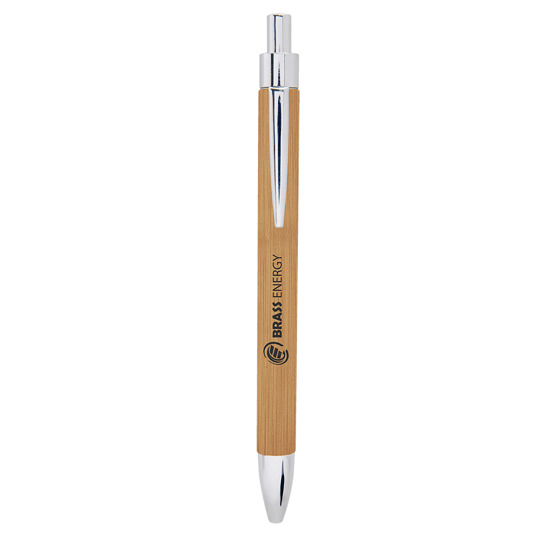 Bamboo Leatherette Pen 2