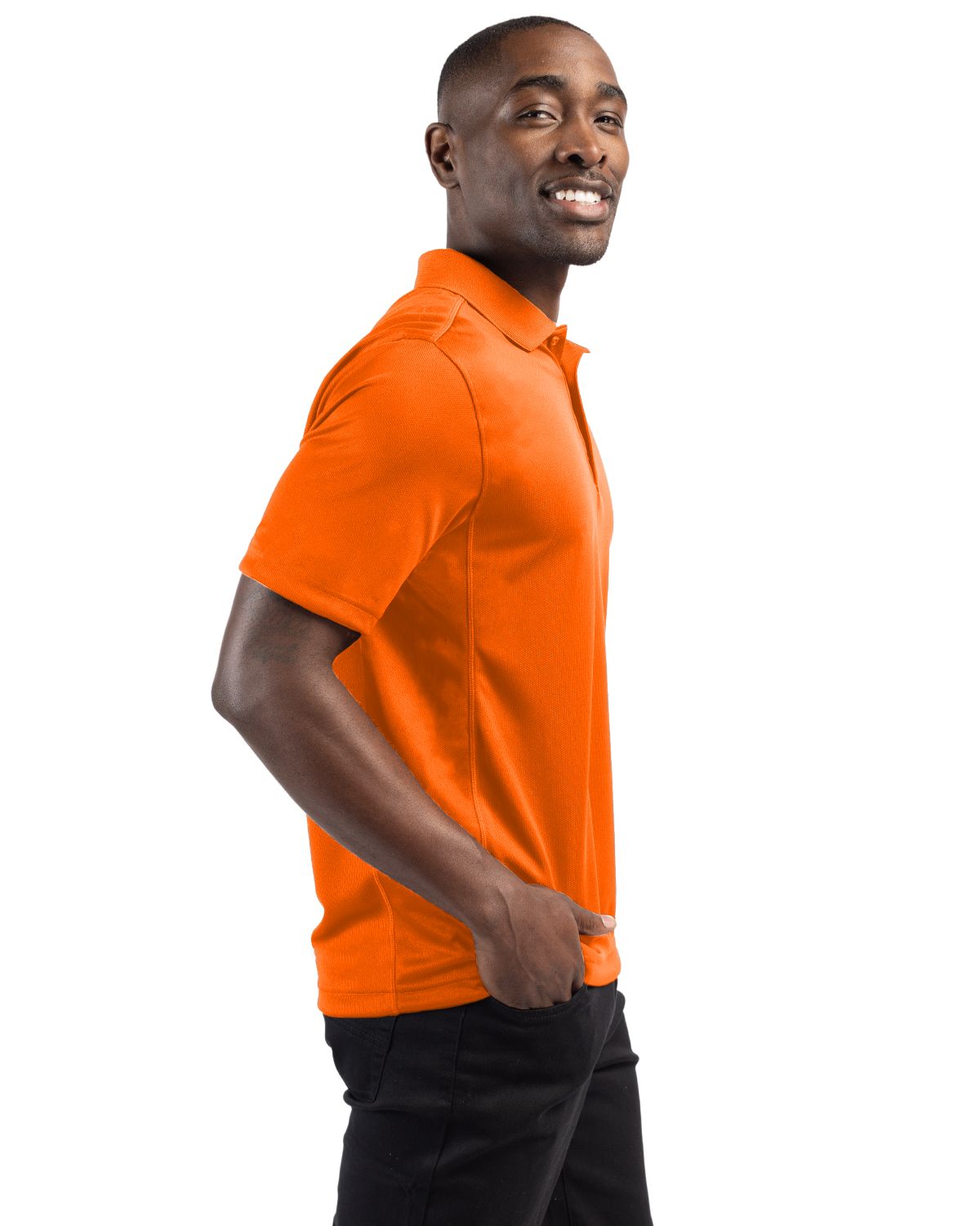 Clique Ice Pique Tech Mens Polo 42