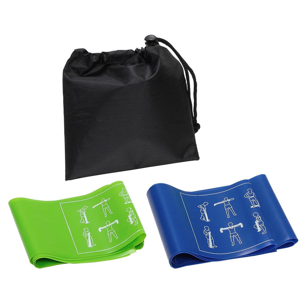 Power Stretch 2-Piece Fitness Band Set 4