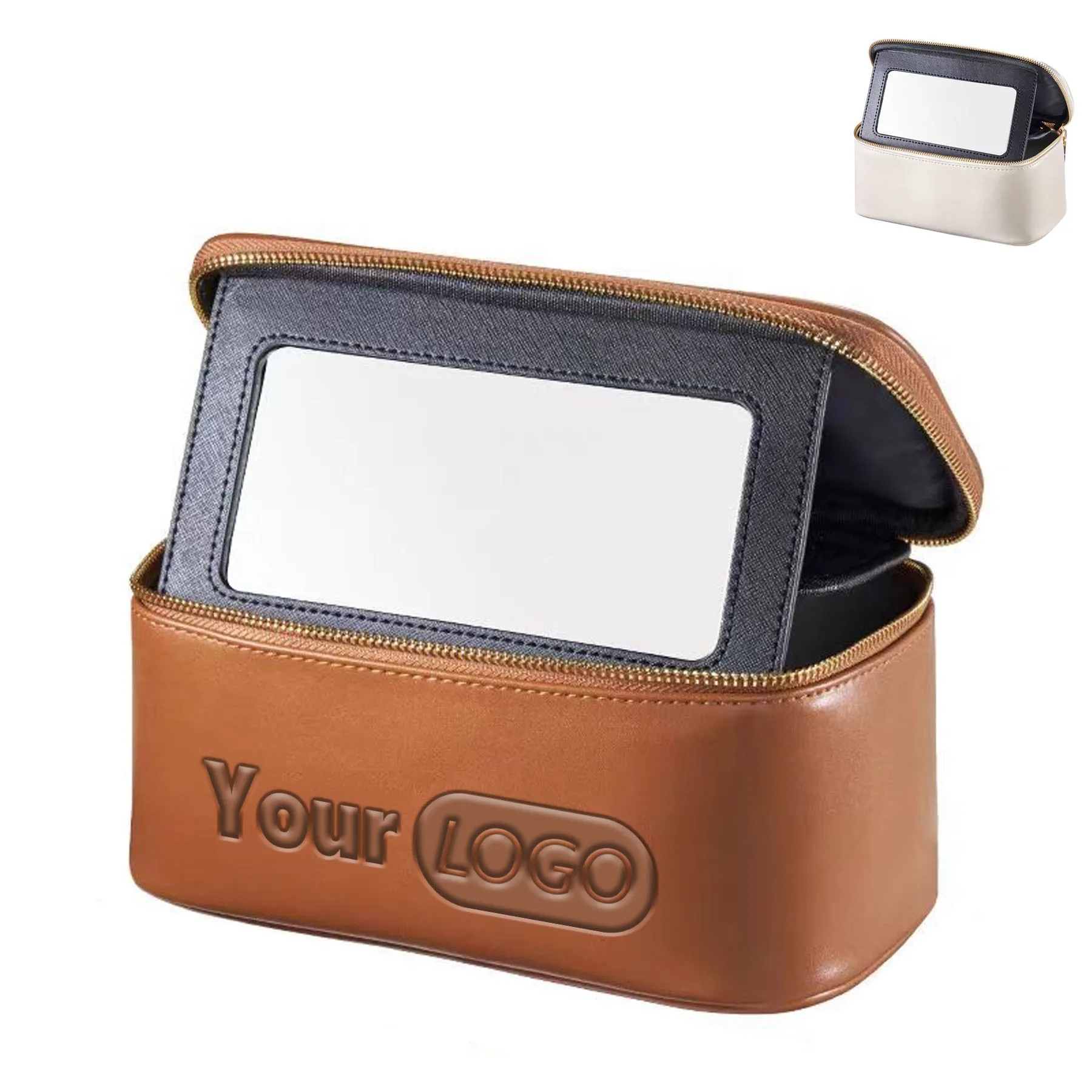 Cosmetic Bag With Mirror 2