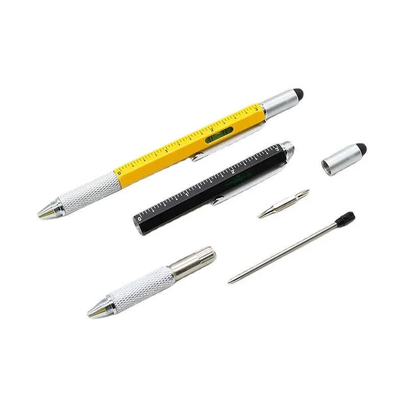 Metal 6-in-1 multifunctional pen 2