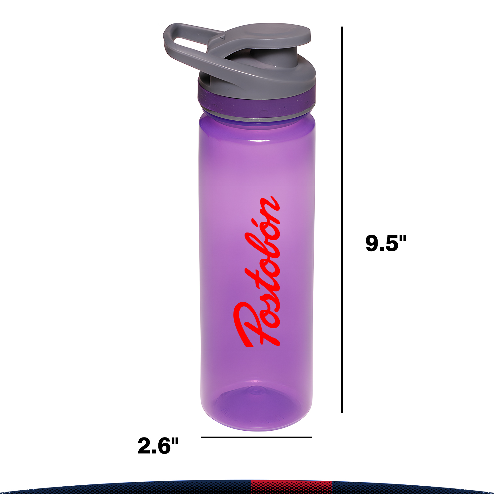Vaioe Plastic Sports Bottle - 22 OZ. 1