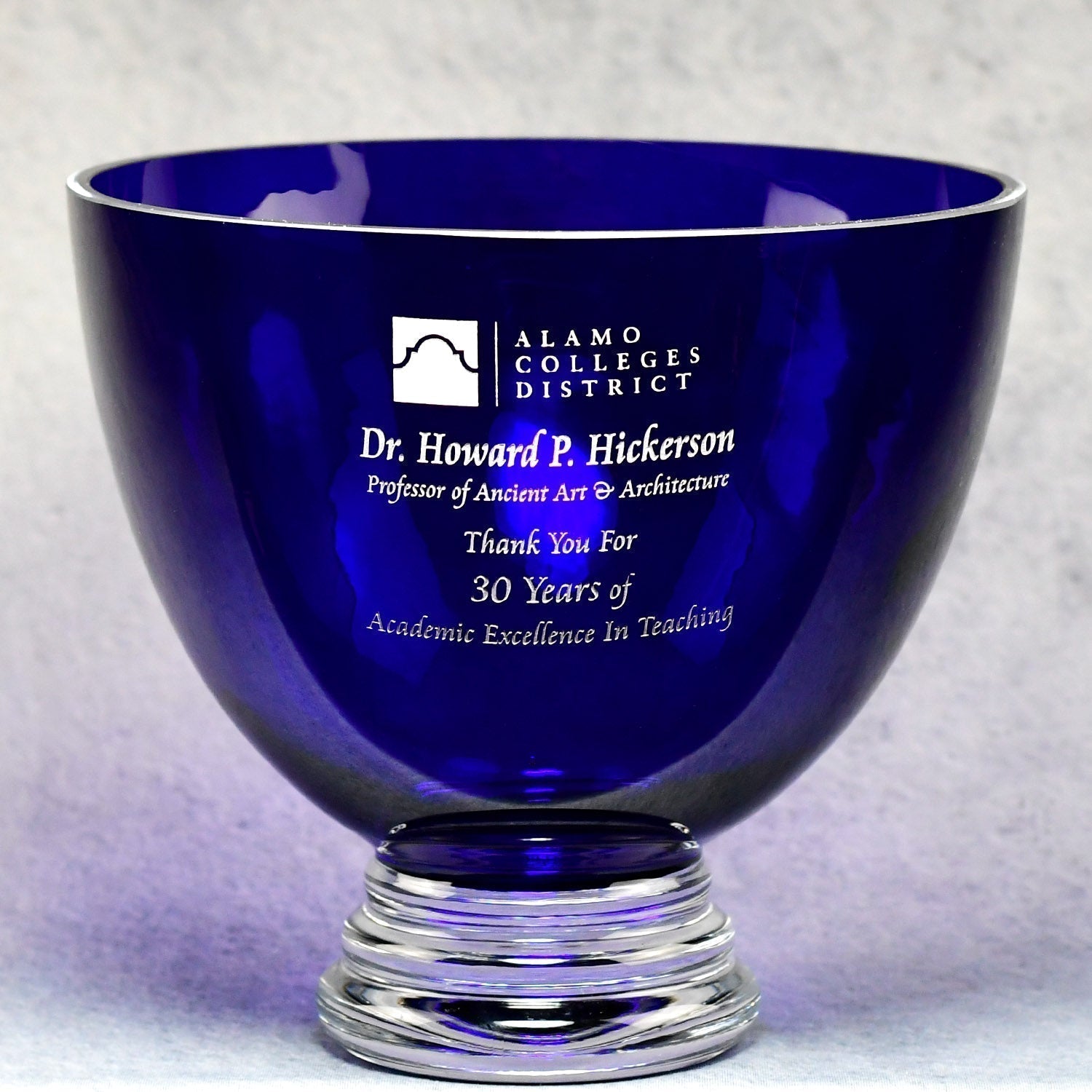Cobalt Crystal Bowl 5