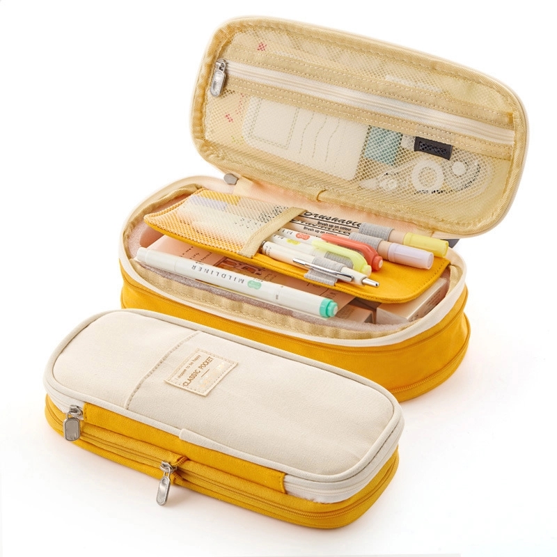 Pencil Case & Pen Holder Pouch - School Storage Organizer 10