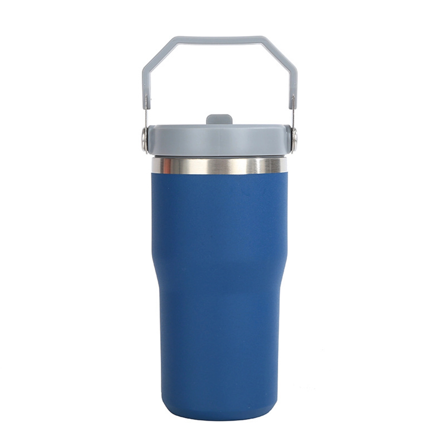 20 Oz. Vacuum Tumbler with Handle & Flip Straw Lid 7