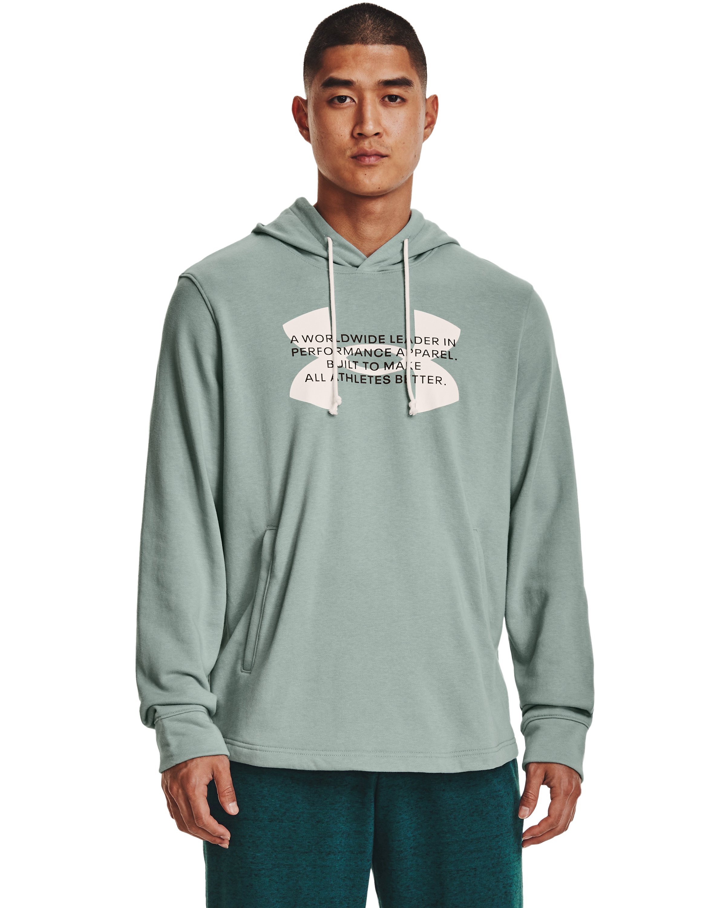 UA Rival Terry Logo Men's Hoodie 7