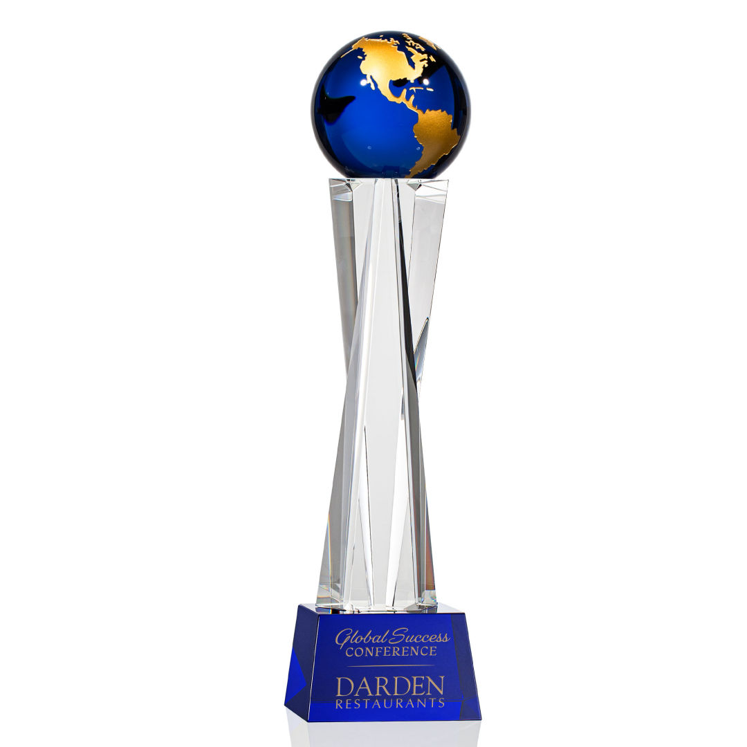 Havant Globe Award - Blue/Gold 6