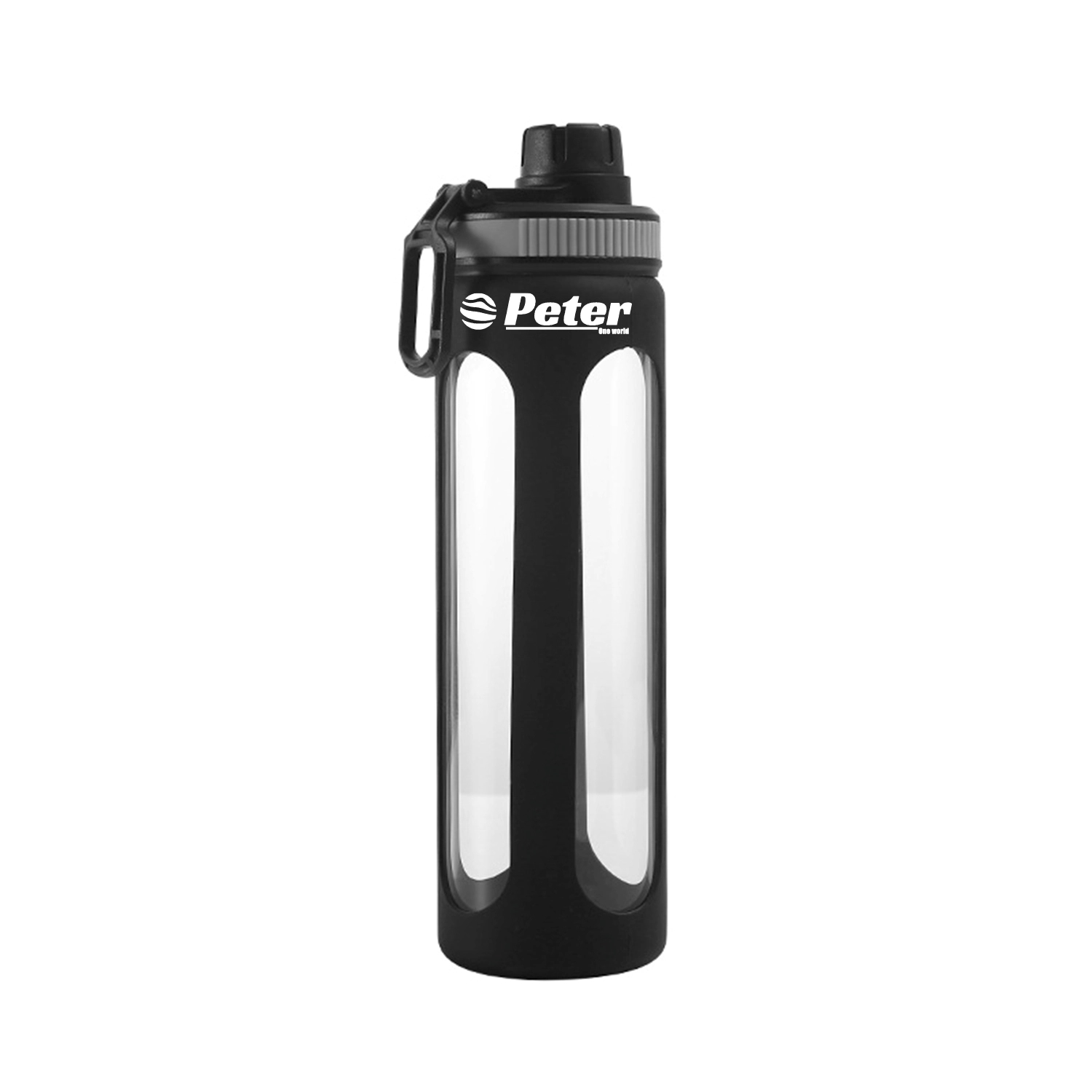 23 Oz Sports Water Bottle With Silicone Sleeve 2