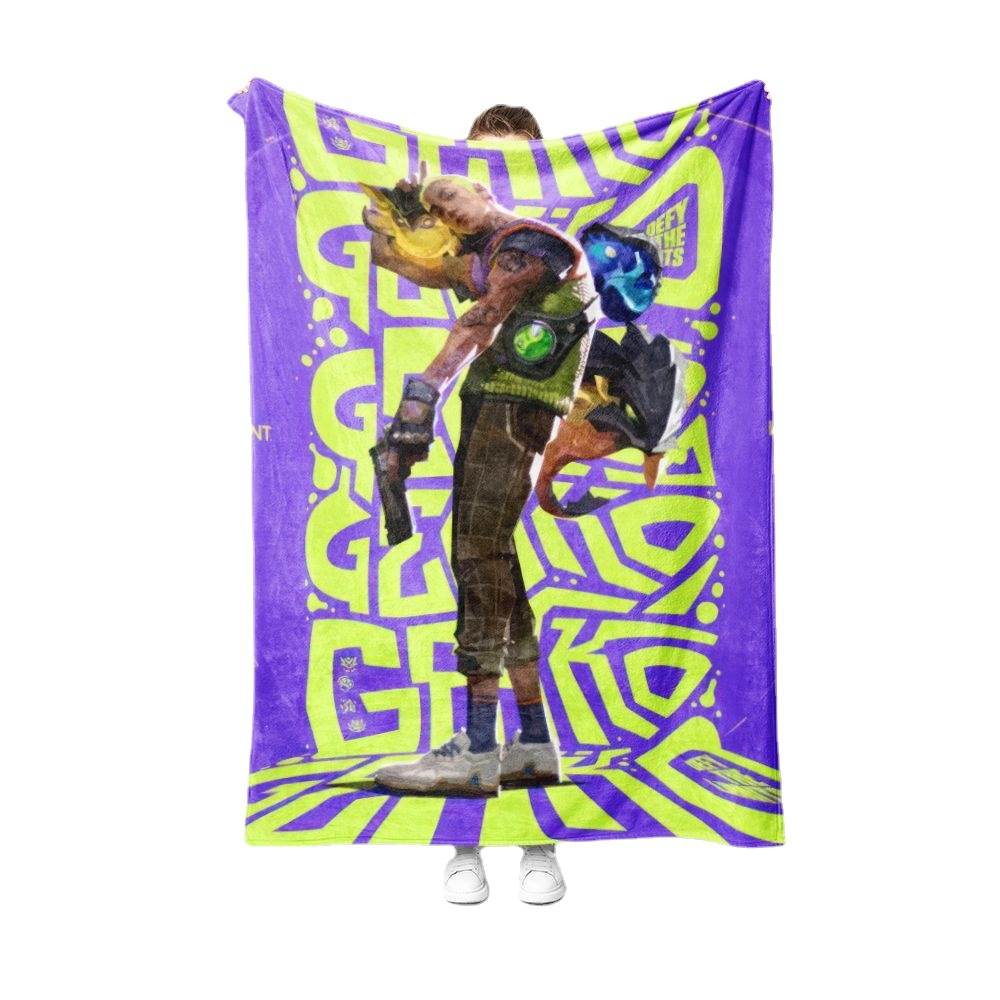 Full Color Dye Sublimated Fleece Blankets 2