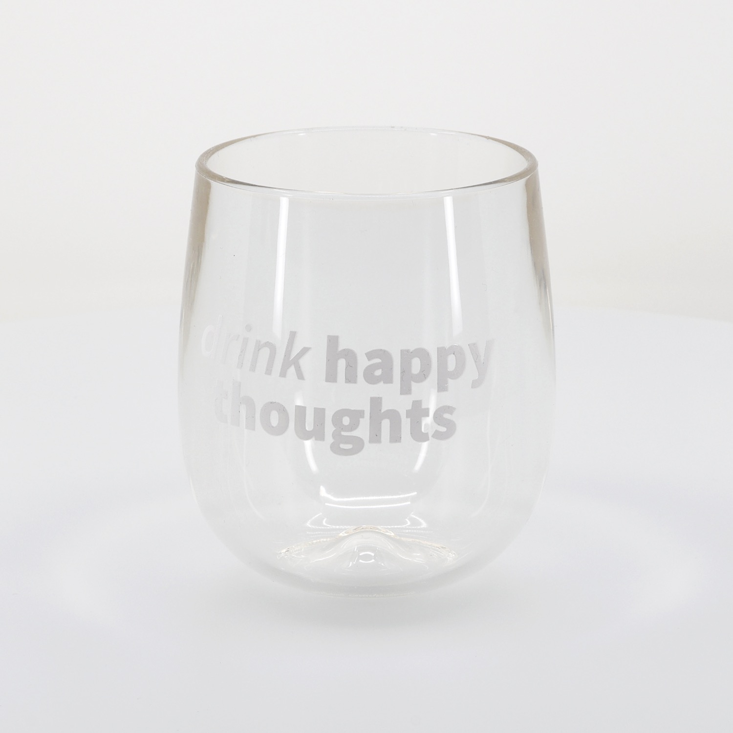 Silipint® Clear Stemless Wine Glass - 12 oz. 68