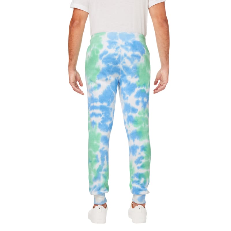 J America Adult Tie Dye Fleece Jogger 38