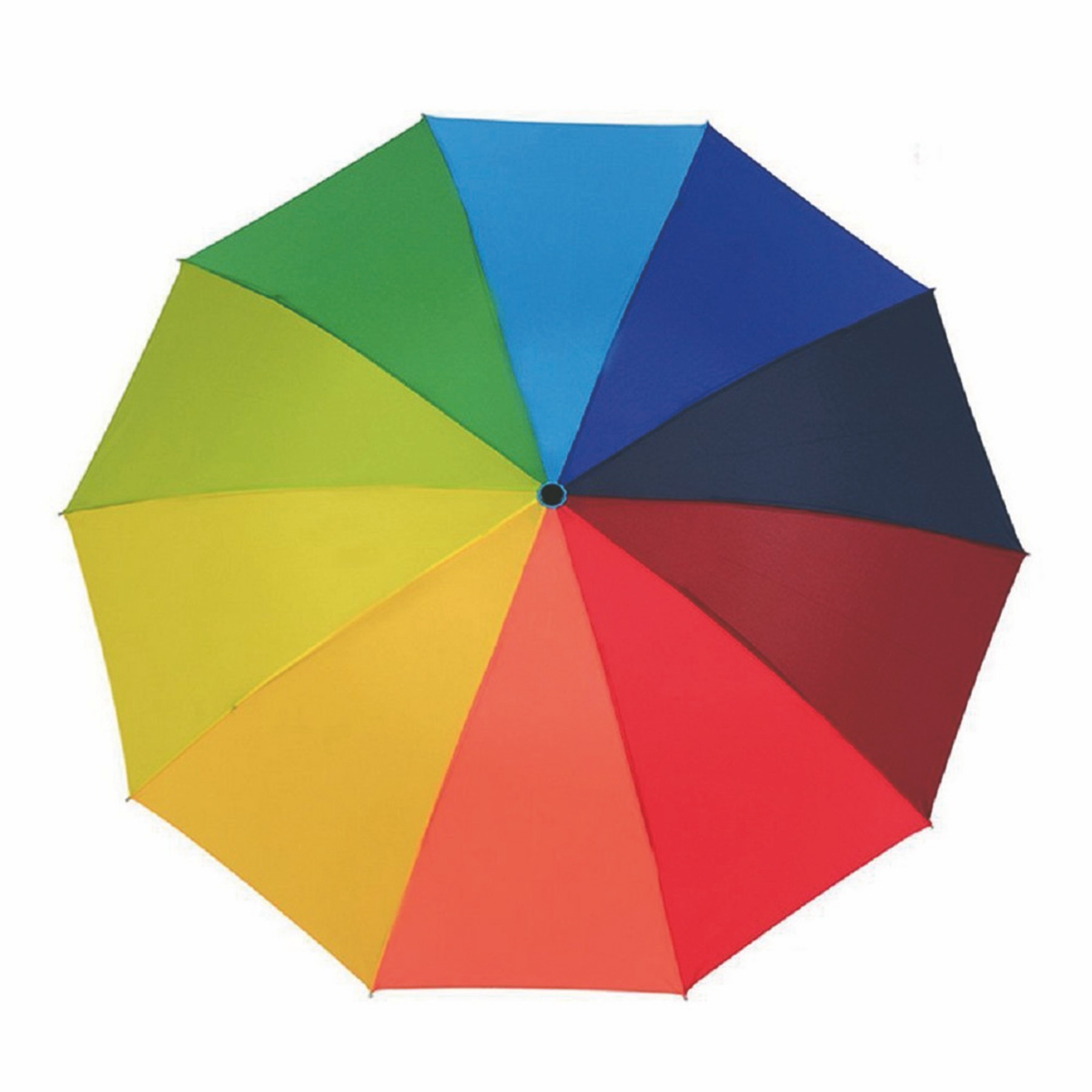 38 Inch Rainbow Color Foldable Umbrella 2