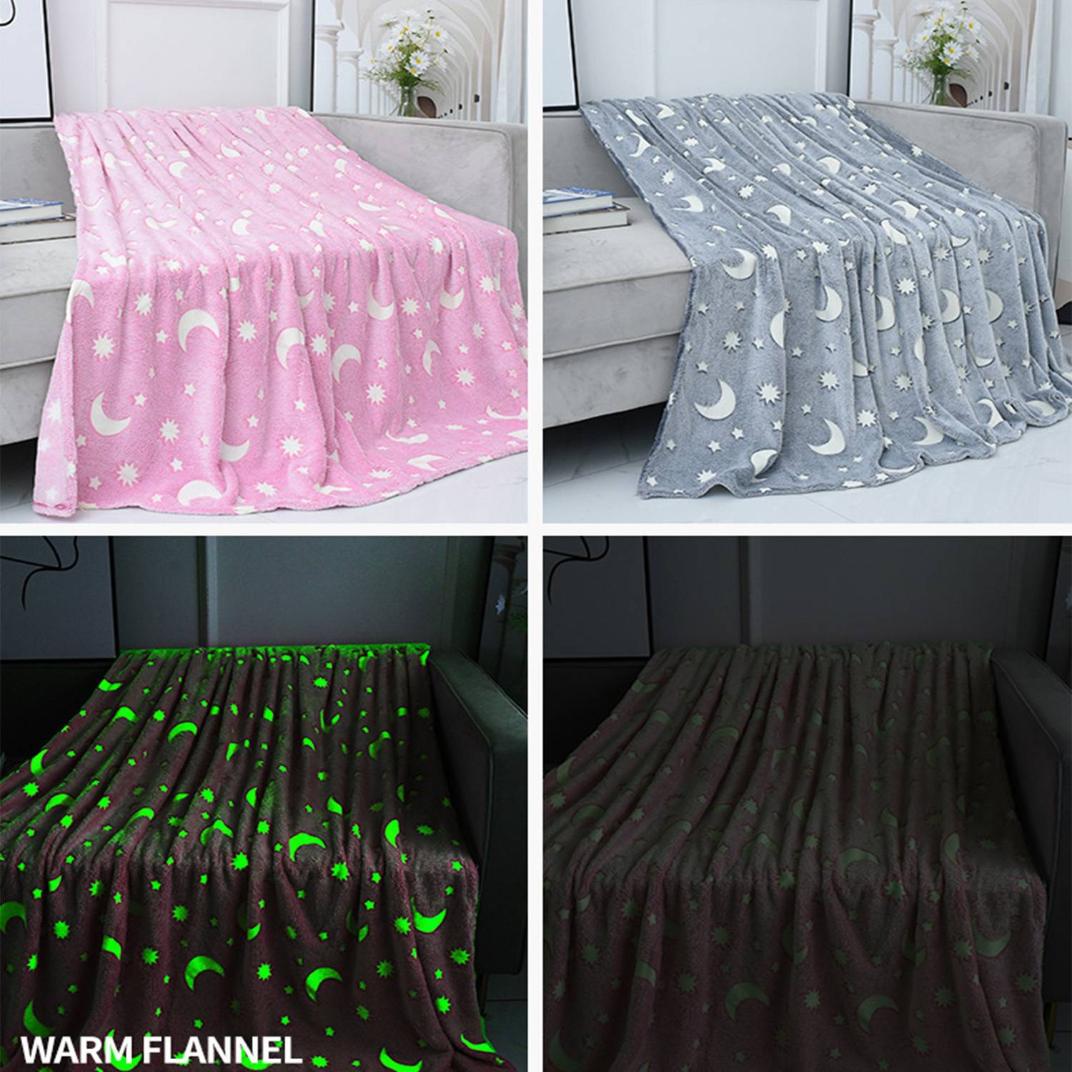 Soft Faux Fur Throw Blanket 5