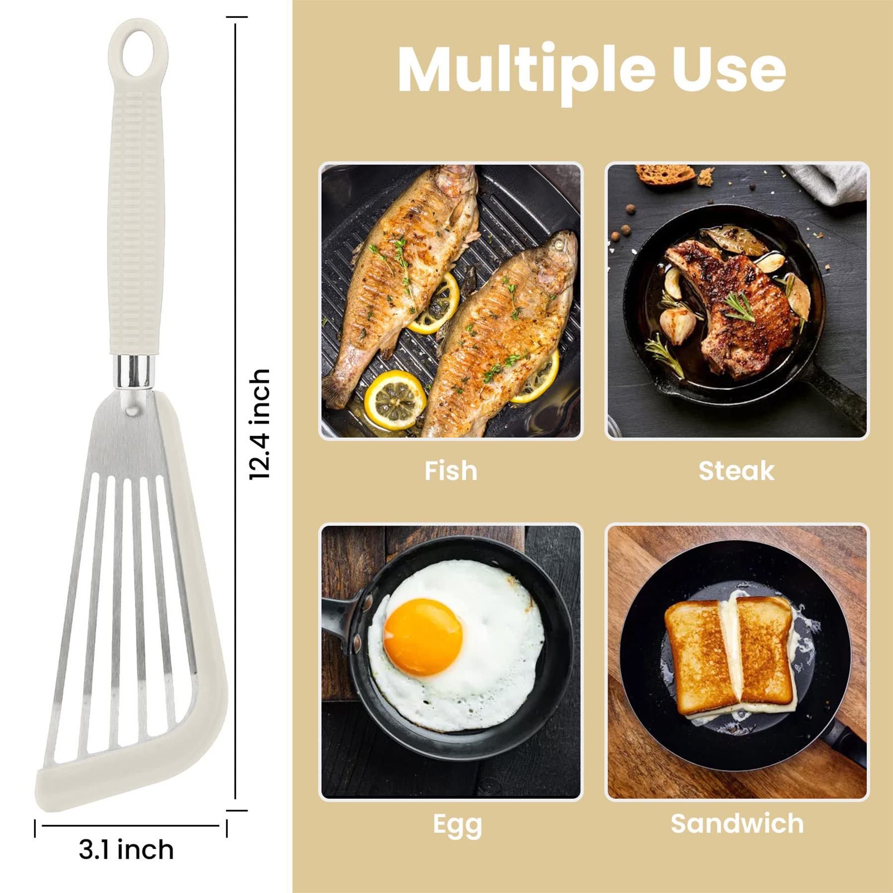 Silicone Fish Spatula 2