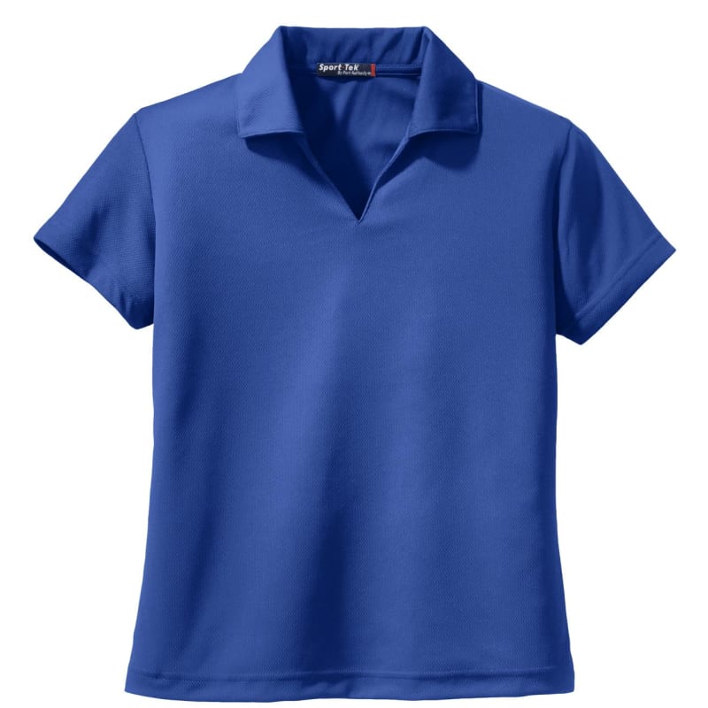 Sport-Tek Women's Dri-Mesh V-Neck Polo. 26