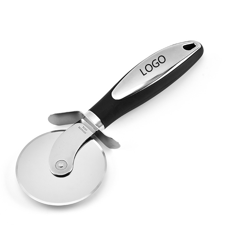 Stainless Steel Pizza Cutter w/Plastic Handle 2