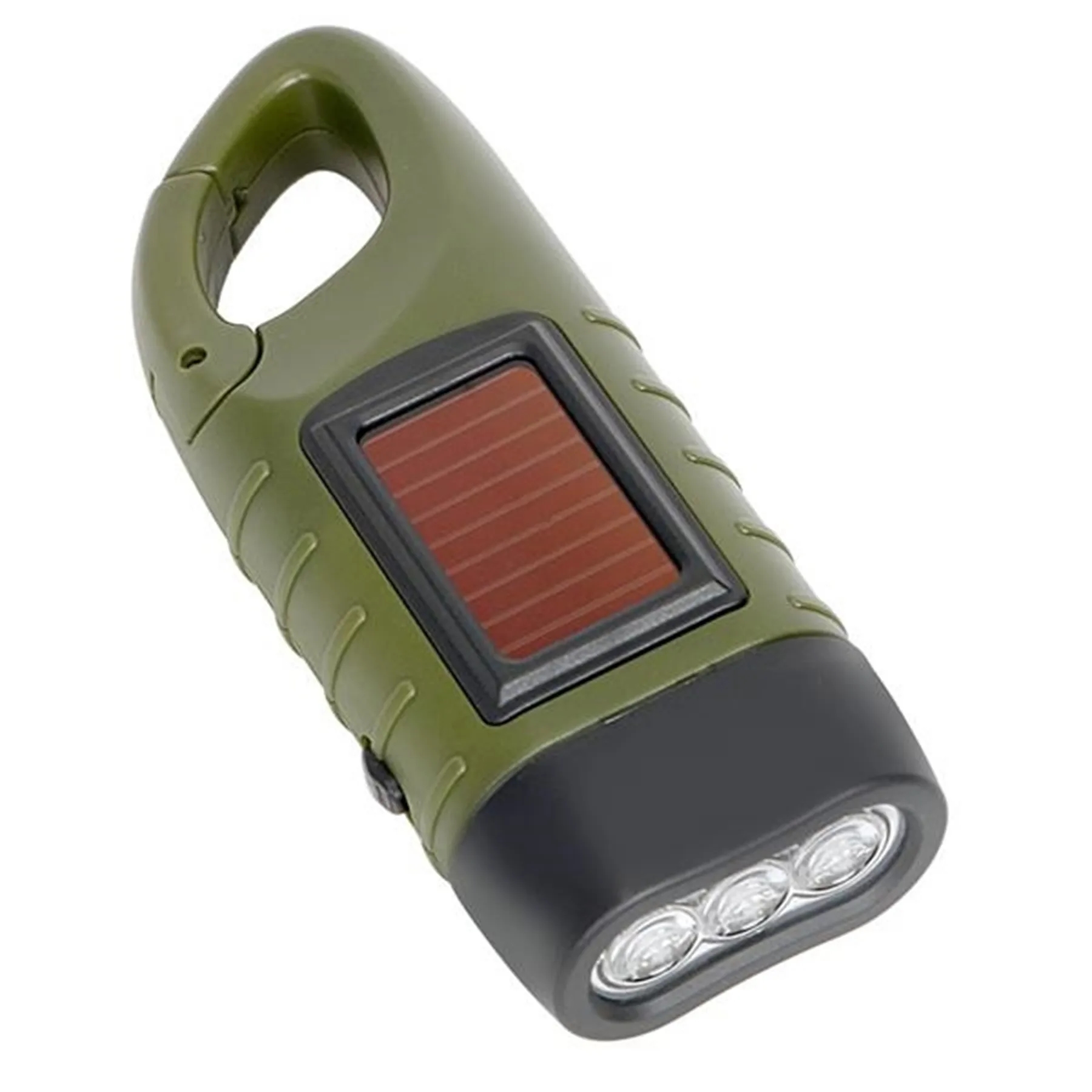 Rechargeable Flashlight with Solar Power 3