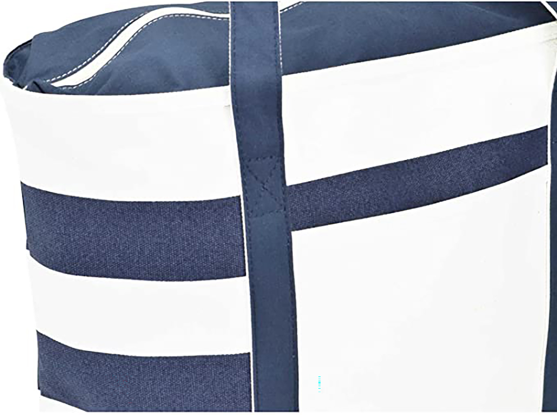 Premium Striped Boat Canvas Tote Bag, custom tote bag with logo imprint 2