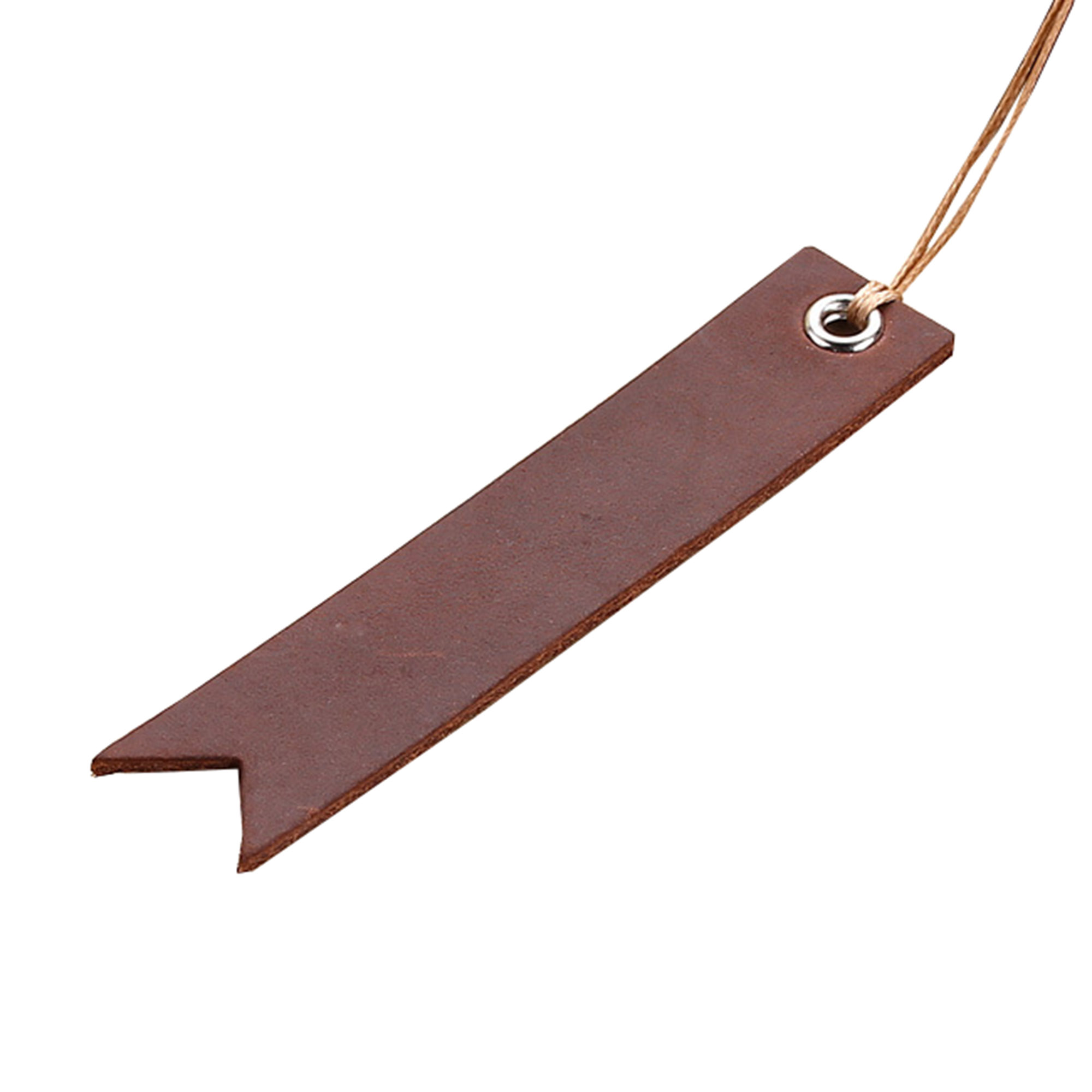 Vintage Genuine Leather Bookmark 5