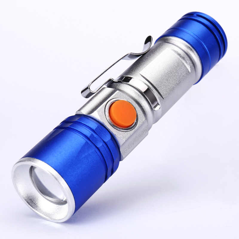 LED Flashlight with Built-in Rechargeable Battery 2