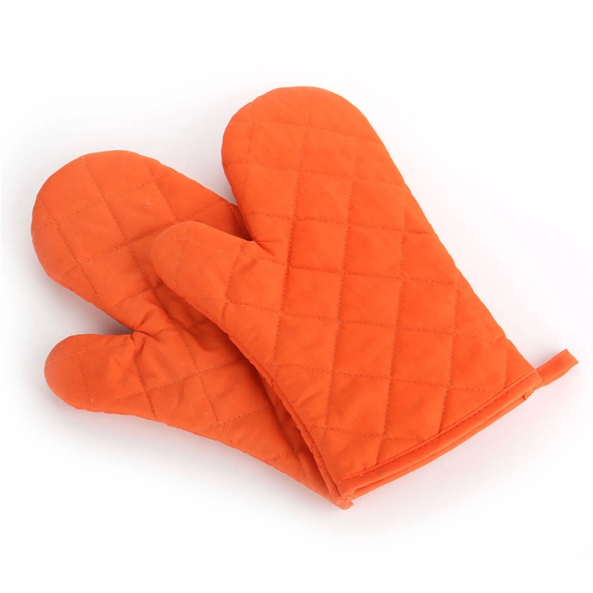 Thicken Long Kitchen Cotton Oven Glove 7