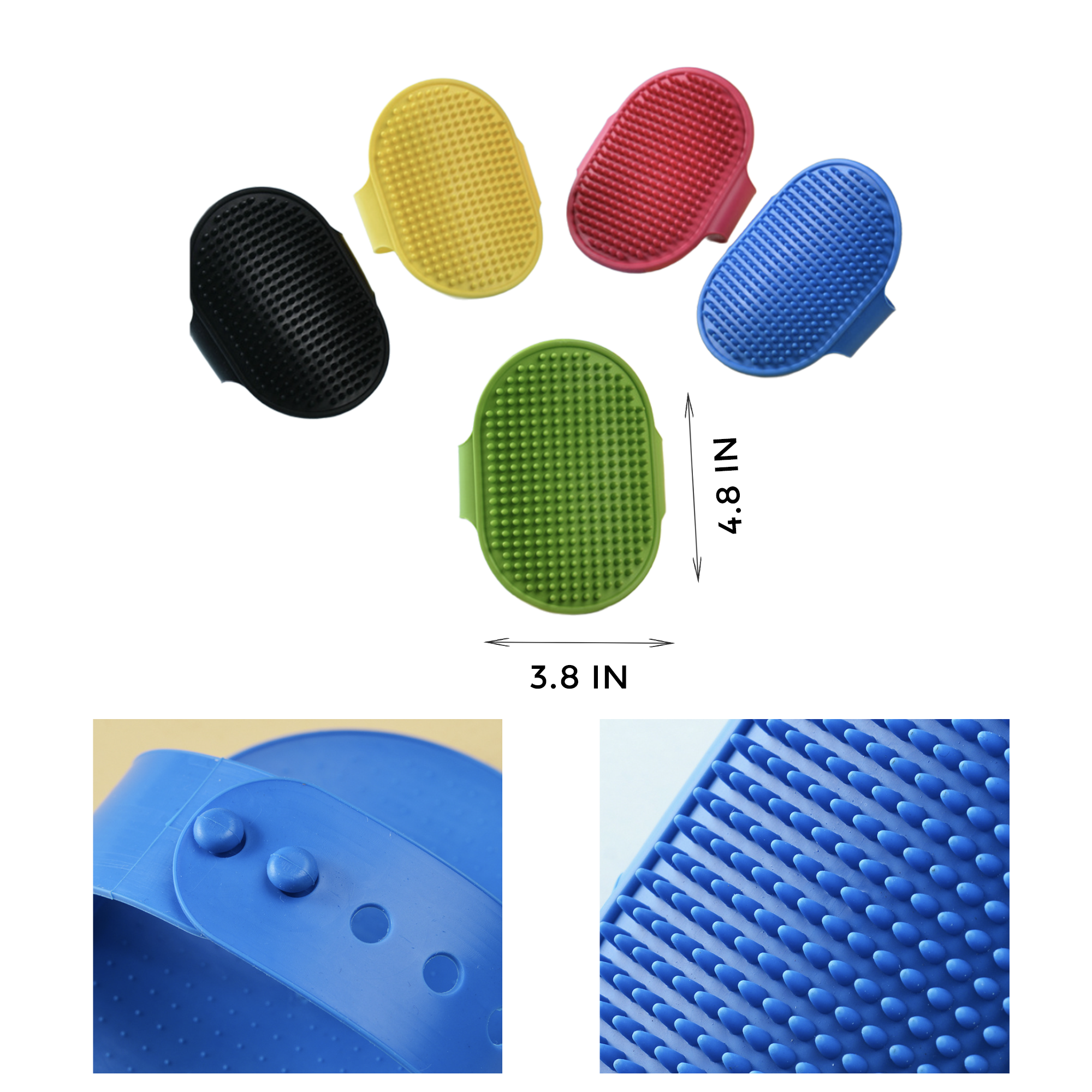 MOQ 10 PCS Gentle Pet Bath Brush 2