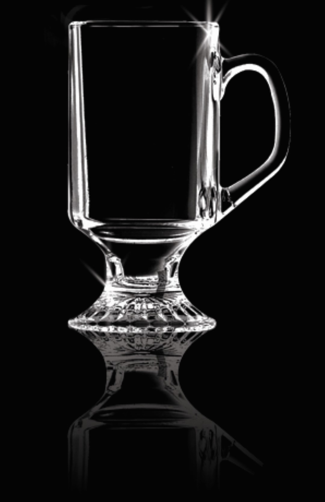 10 Oz. Glass Irish Coffee Mug 1