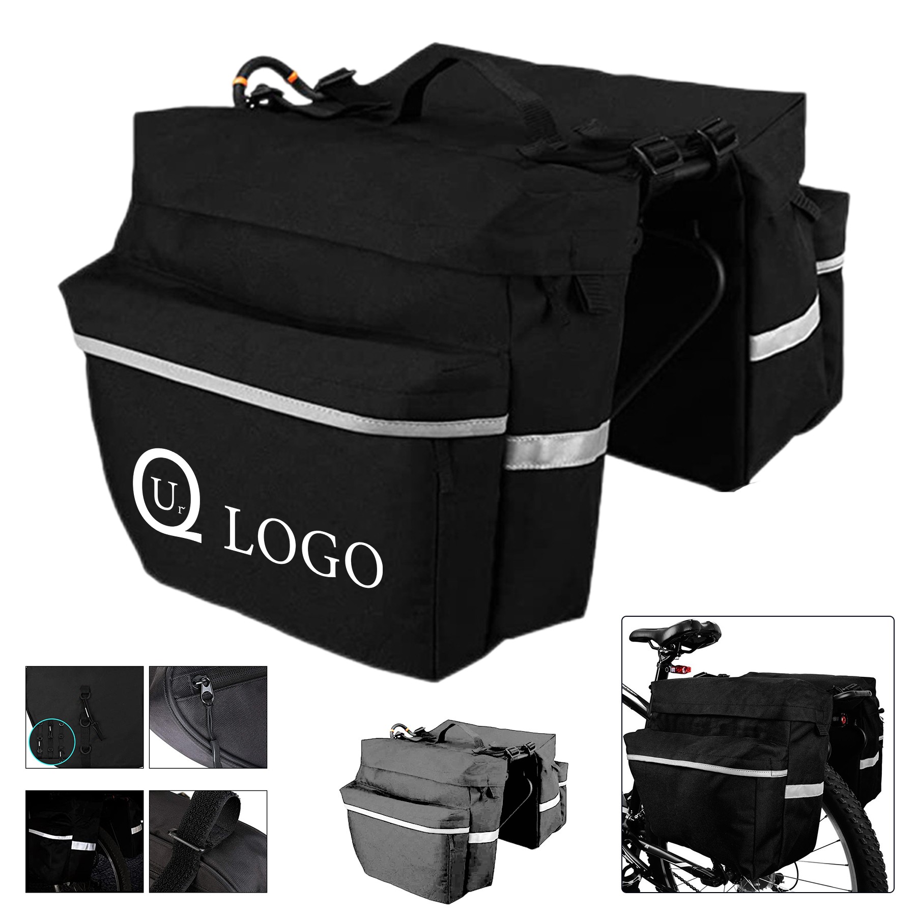 Large-Capacity Bicycle Backseat Bag