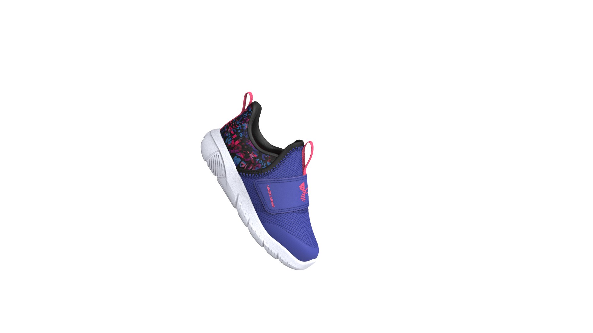 Girls' Infant UA Flash Glitter Running Shoes 2
