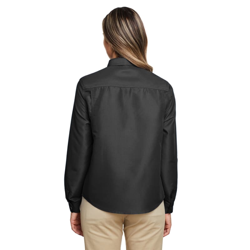 Harriton Ladies' Key West Long-Sleeve Performance Staff Shirt 20
