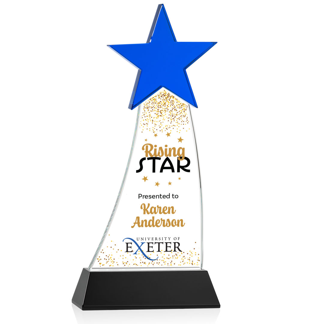 Manolita VividPrint™ Award - Blue/Black 3