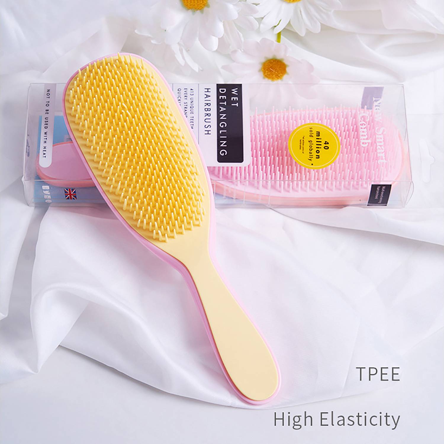 Gentle Detangling Hair Brush W/ Scalp Massage Function 7