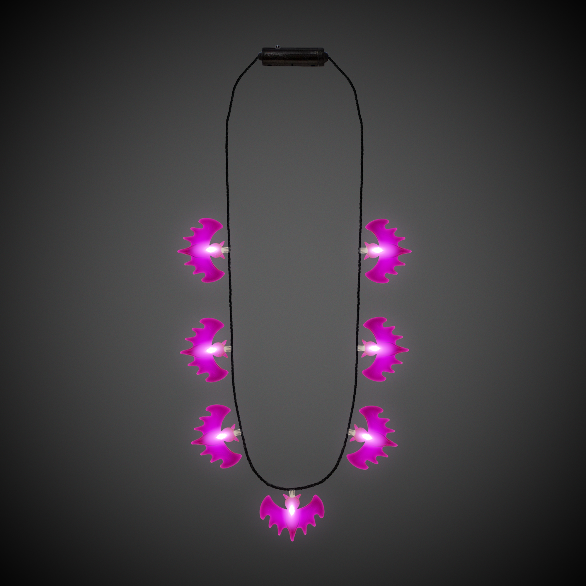 34" Light Up Bat Necklace 1