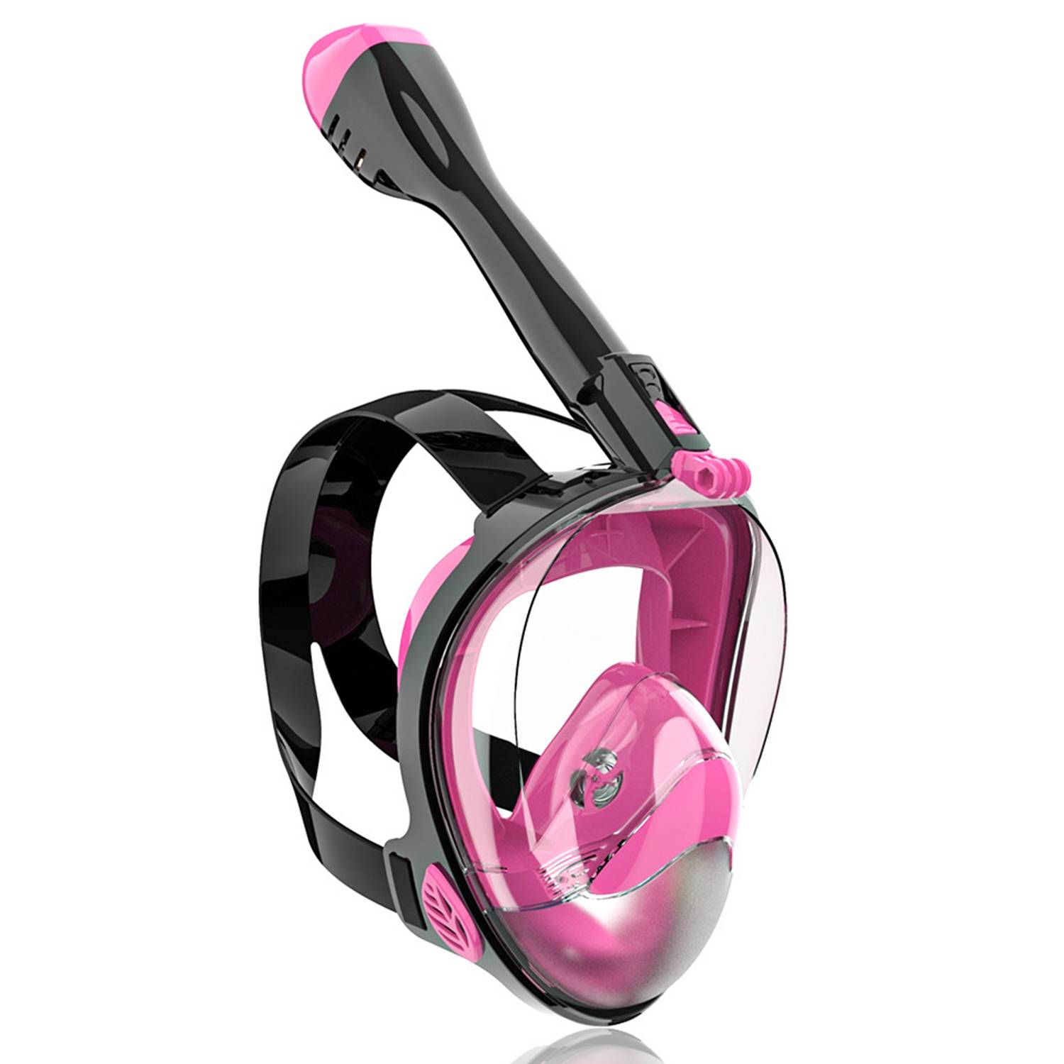 Full Face Snorkel Mask with Camera Mount & Anti-Fog Design 2