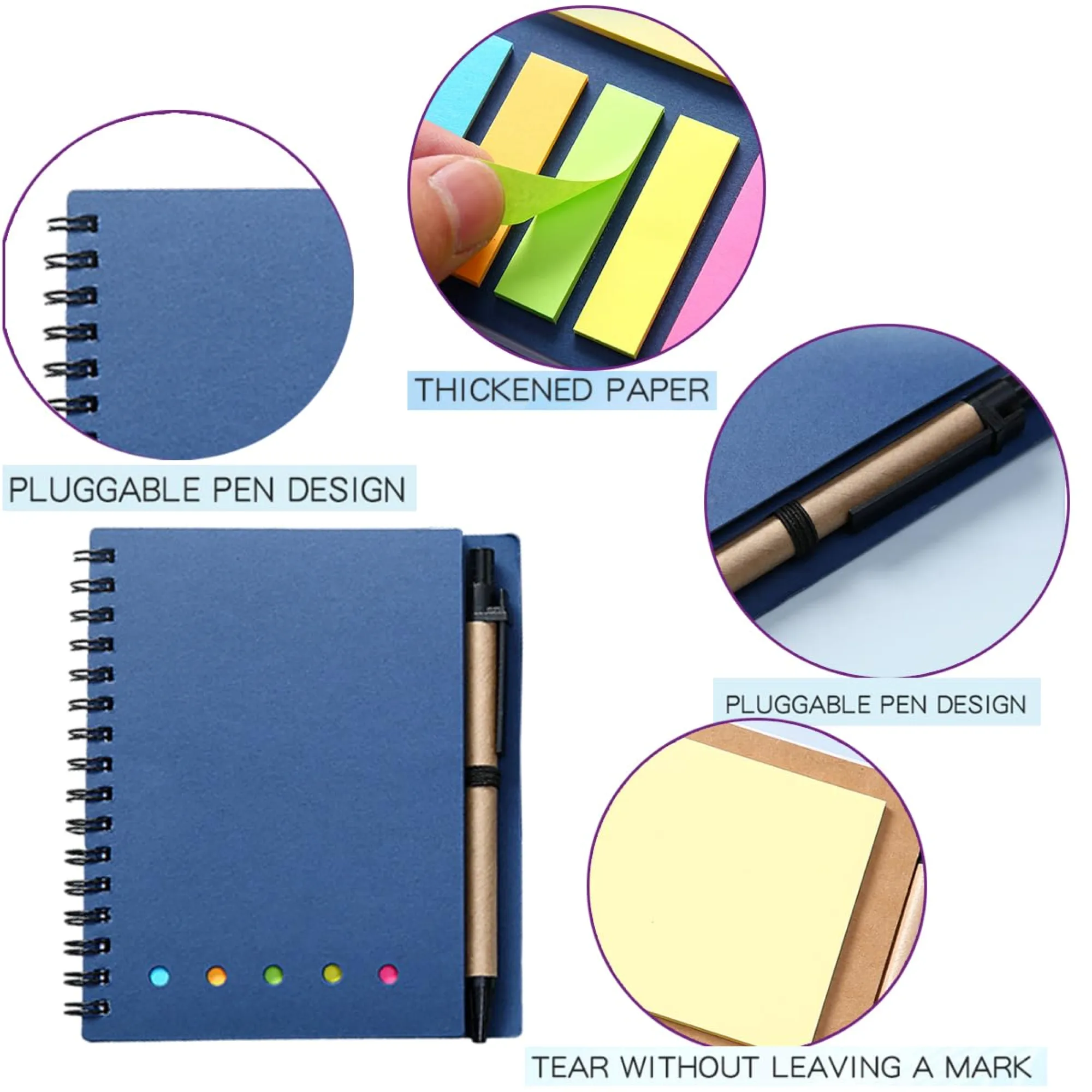 Coil Notebook With Sticky Notes 2
