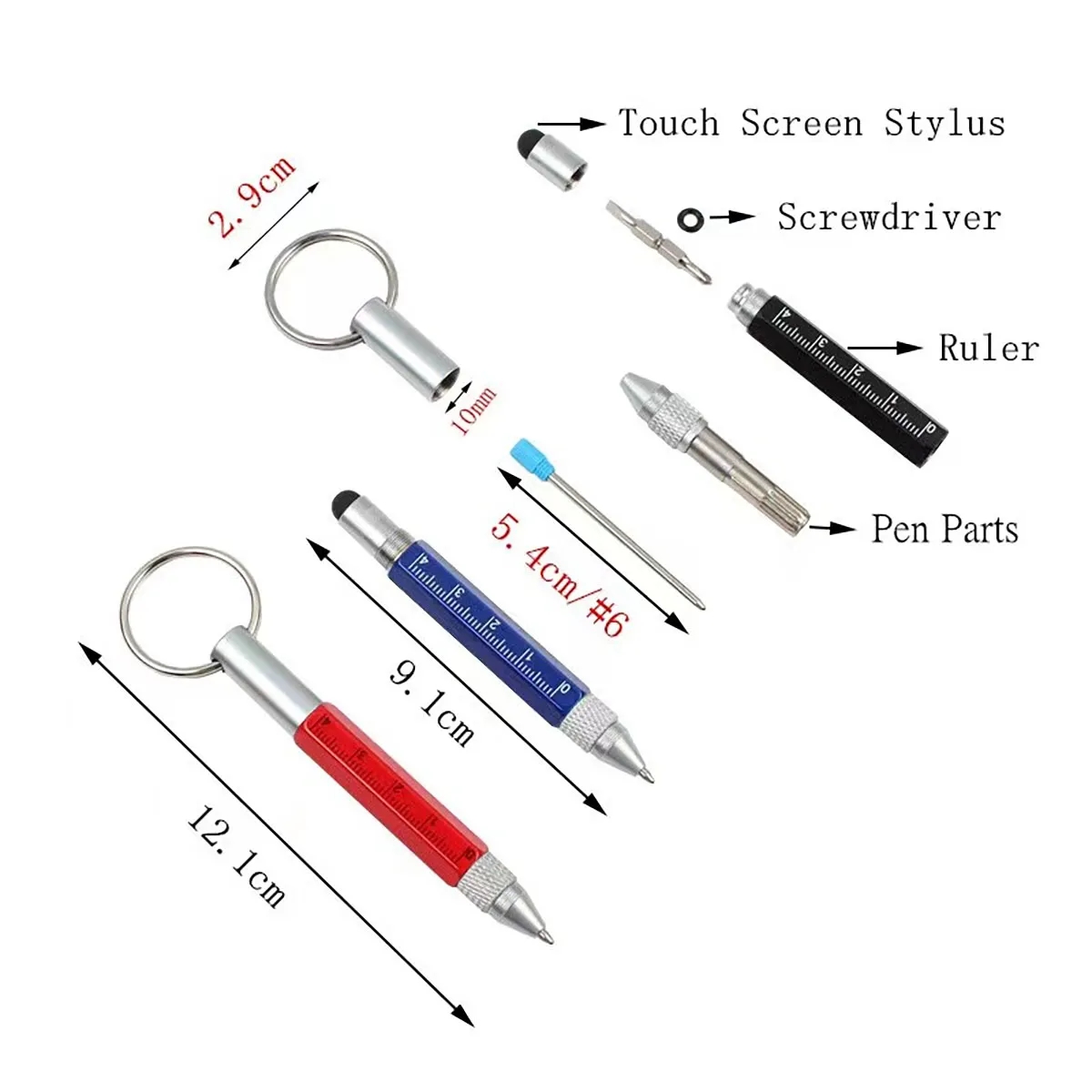 Multifunction Keychain Tool Pen 3