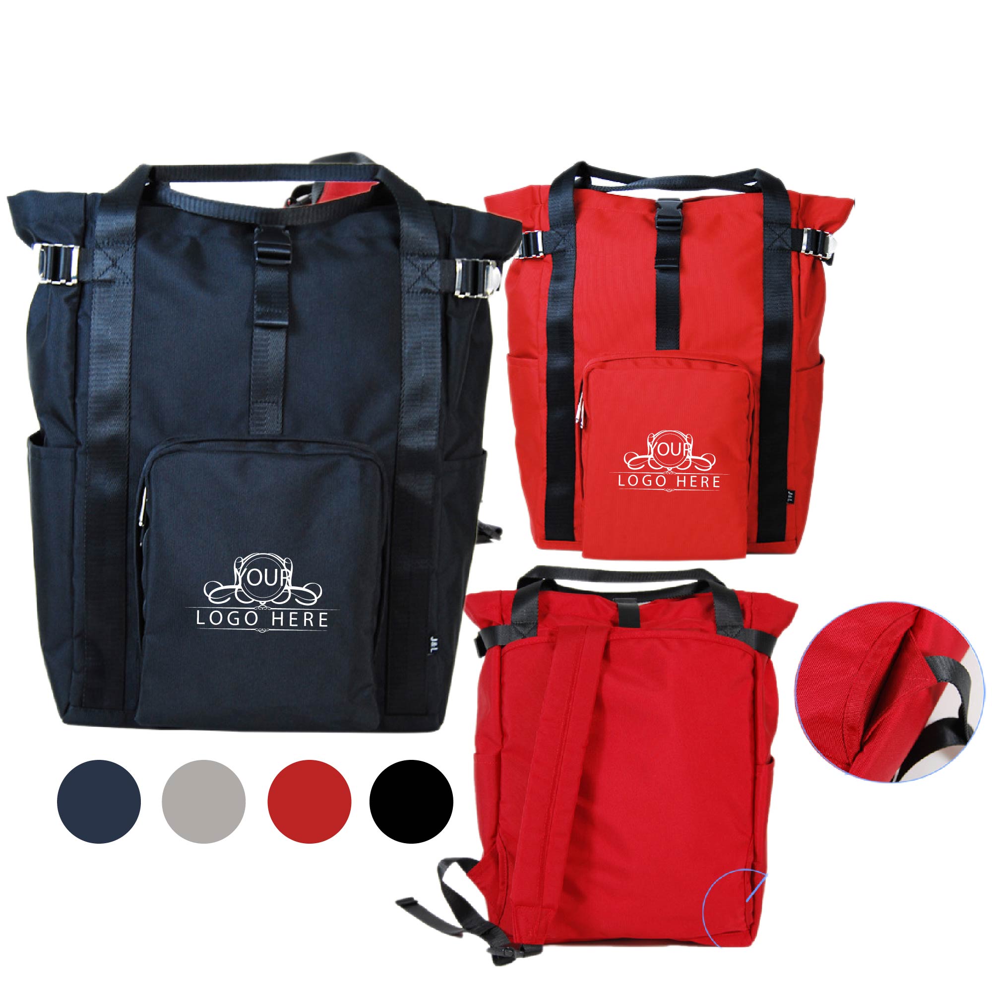 Convertible Tote Bag / Backpack 3