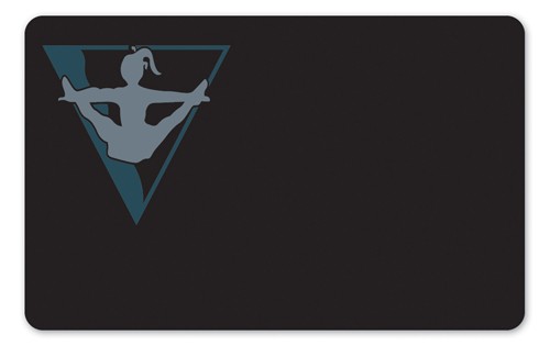 UV Inject Poly Blackboard Chalk Marker Write-On Name Badges (2.125"X3.375")