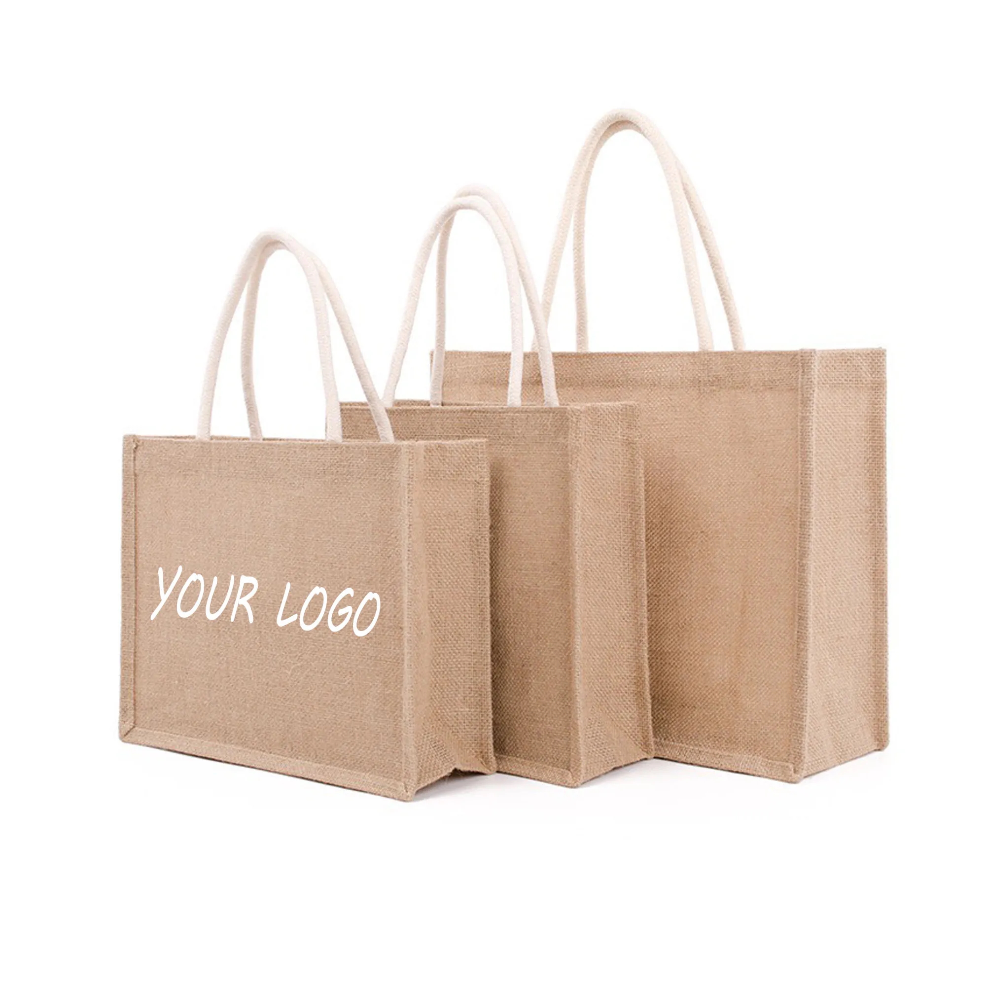 Burlap Tote Bags MOQ 100 3