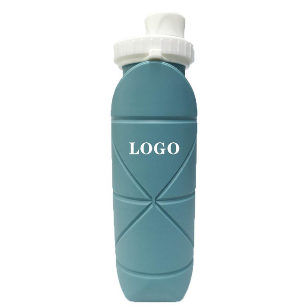 600ML Folding Silicone Water Bottle 2