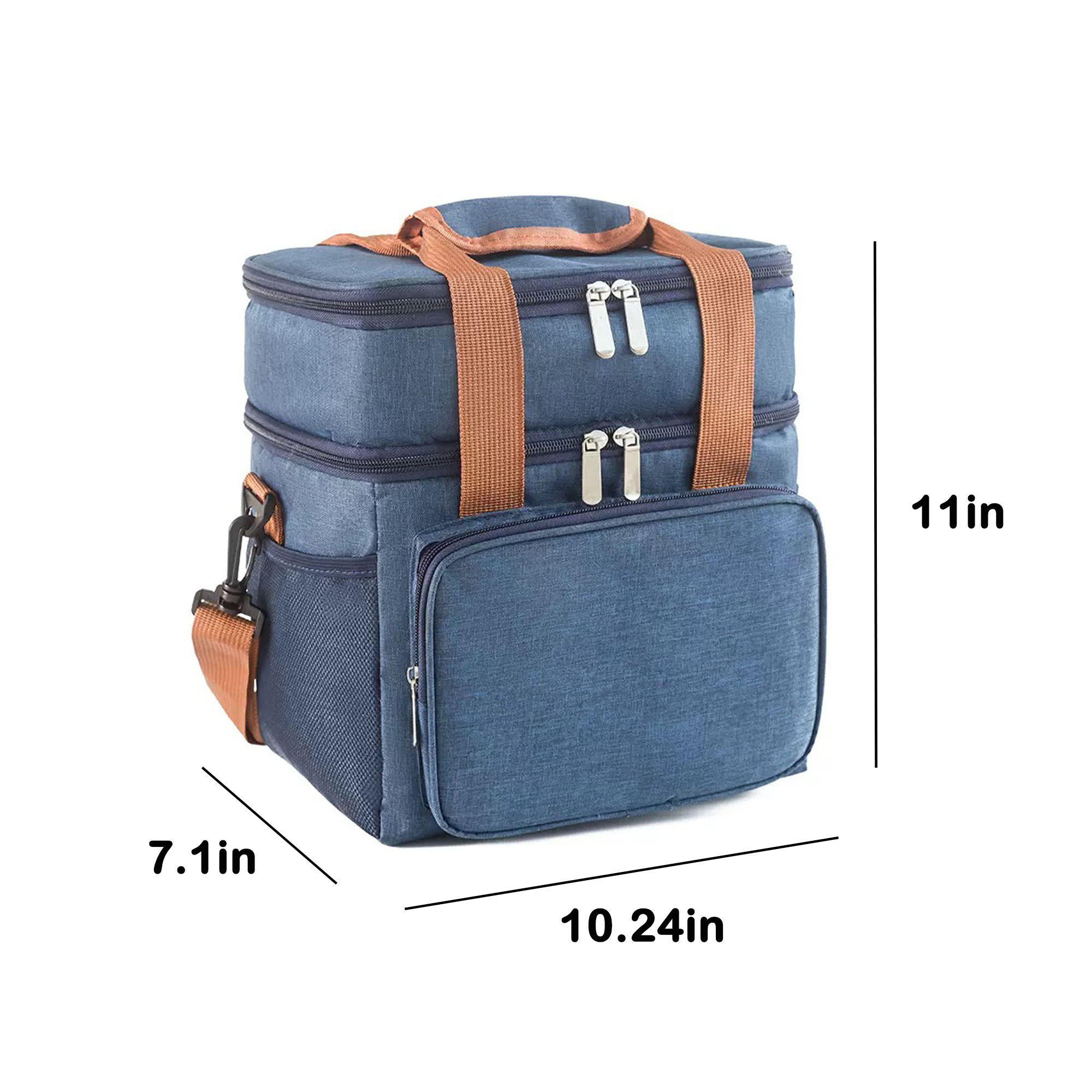 Double-Layer Insulated Lunch Bag 6