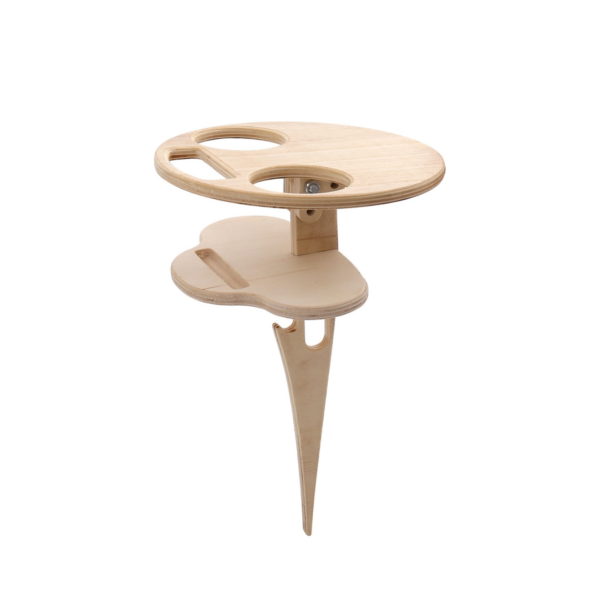 2 - Tier Wooden Outdoor Holder 7