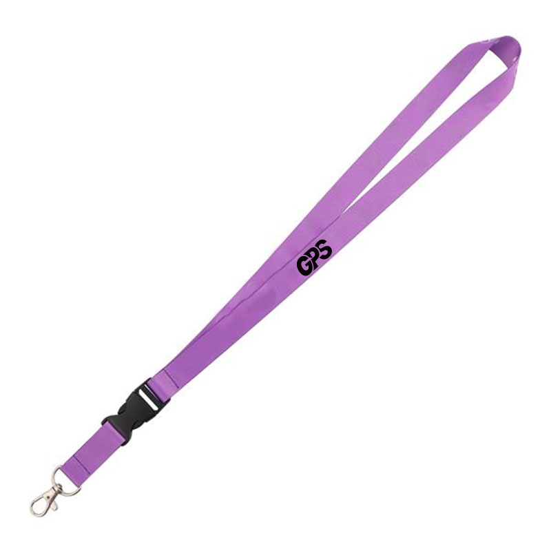 3/4" Full Color Dye Sublimated Lanyard with Detachable Buckle 2