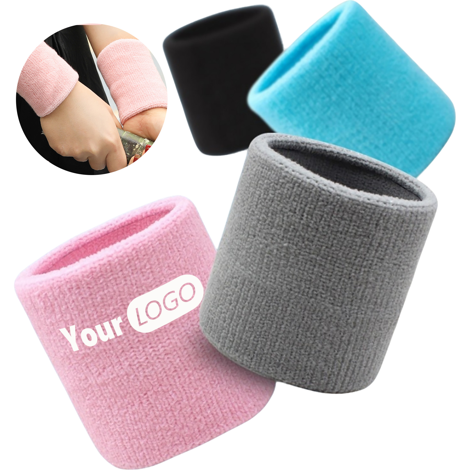 Sporty Bracelet Featuring Breathable Cotton Fabric 1