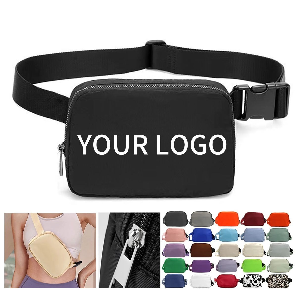 Sports Waist Bag with Adjustable Strap 5