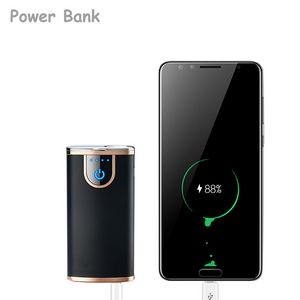 3 In 1 Dual E Arc Power Bank Lighter Flashlight 8