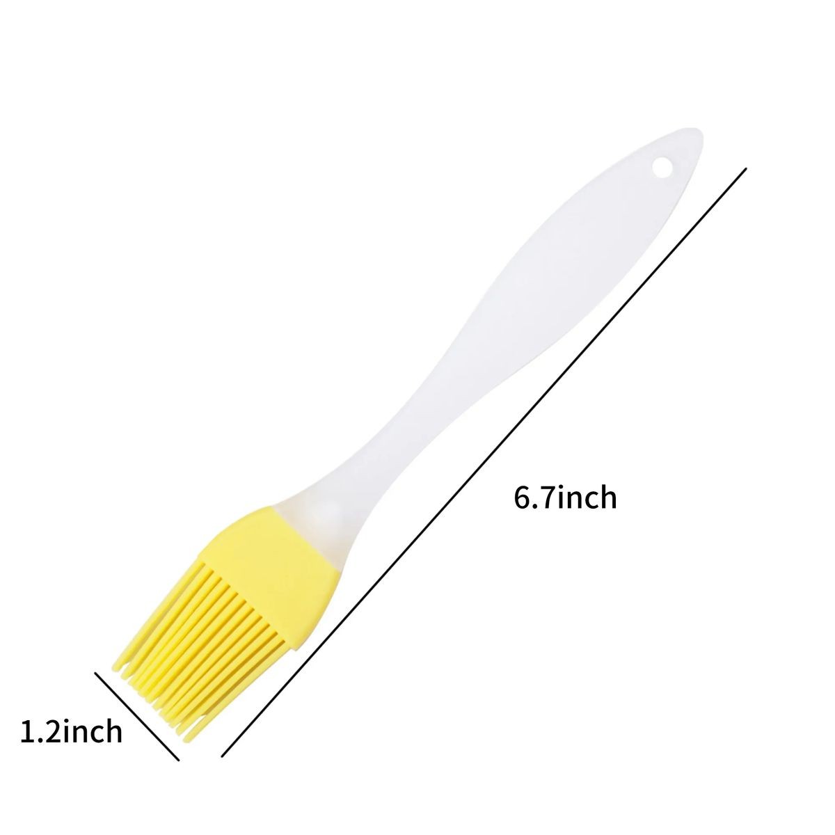 Kitchen Brush with Silicone Bristles 2