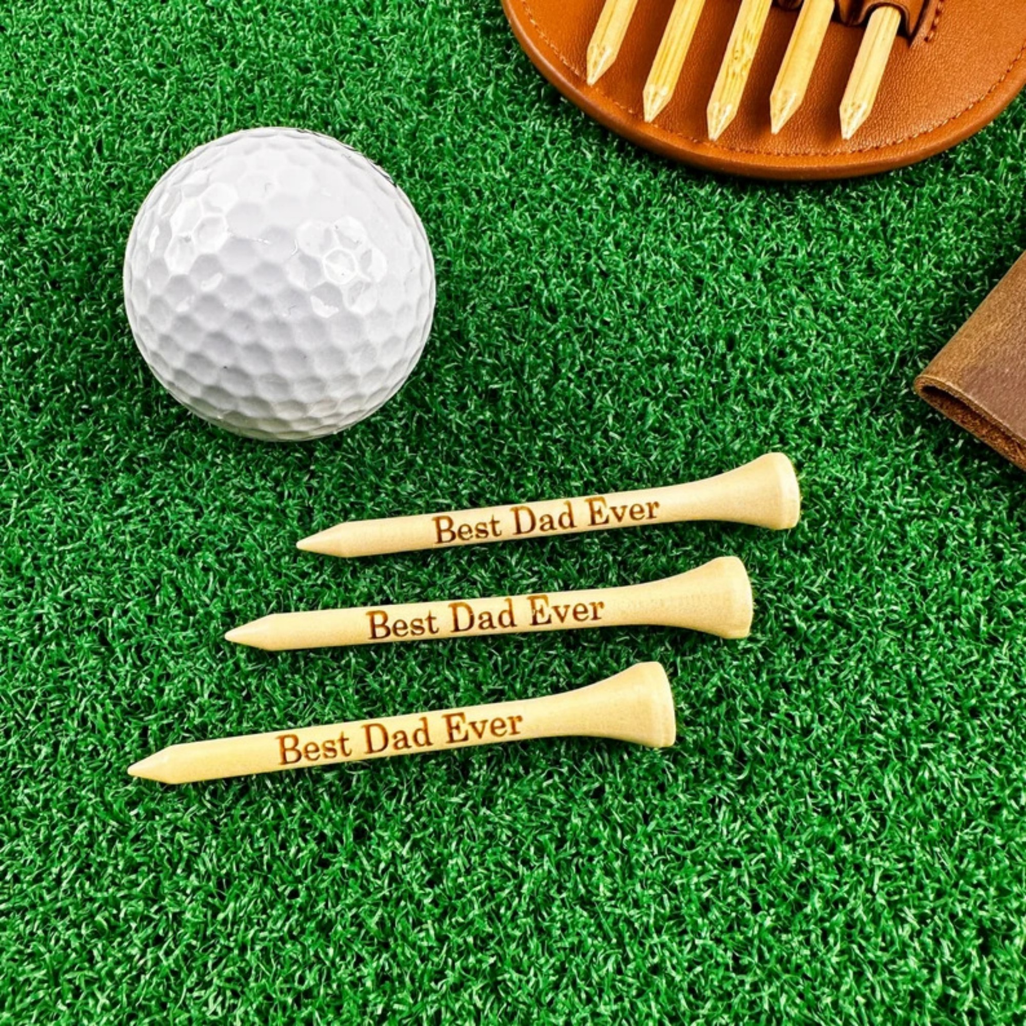 Bamboo Golf Tee 1