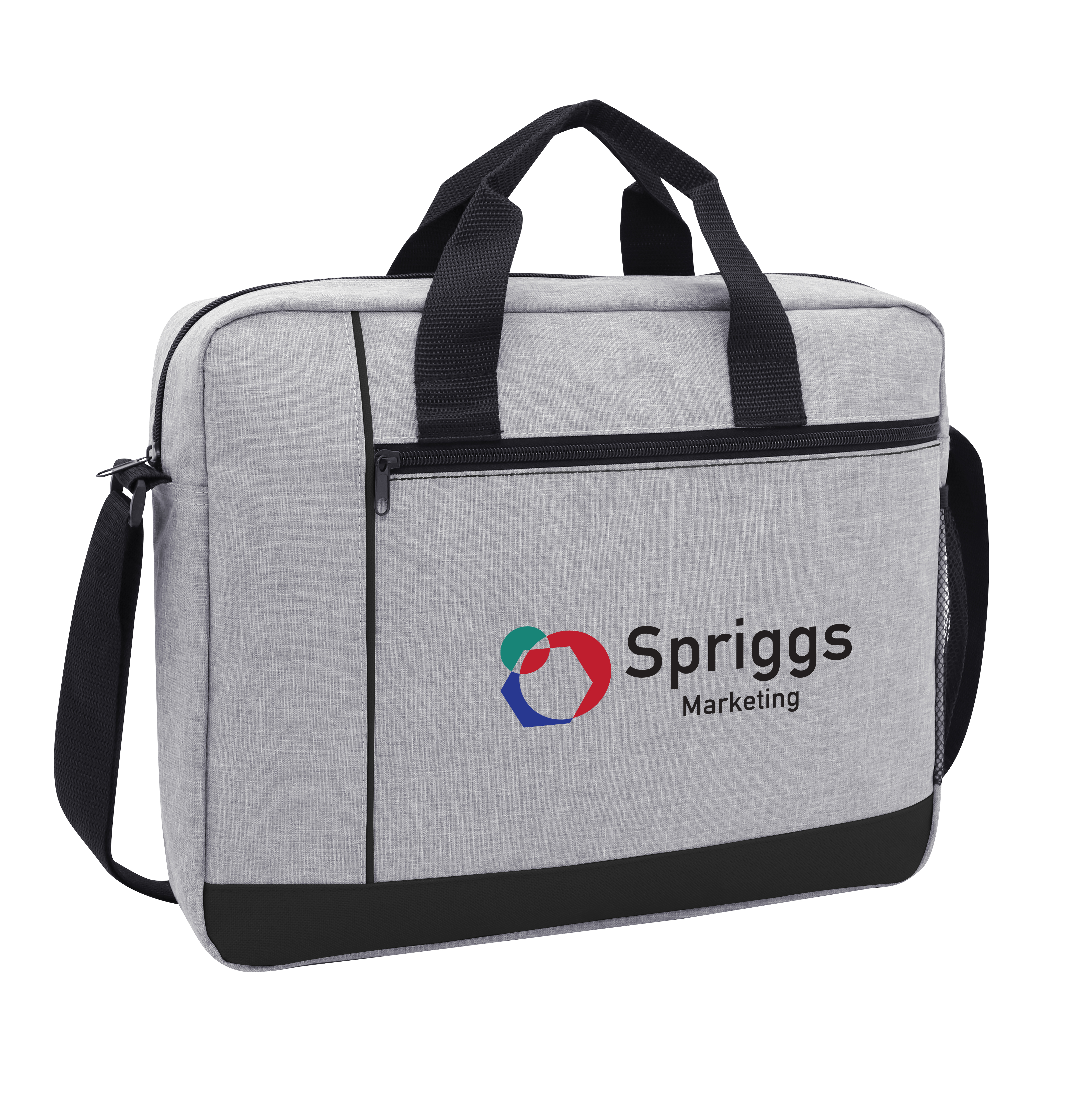 Hancock Heathered Laptop Briefcase 2